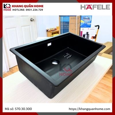 Chậu đá Hafele màu đen 800mm HS20-GEN1S80 570.30.300