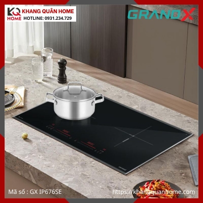 BẾP TỪ 2 VÙNG NẤU GRANDX GX IP676SE