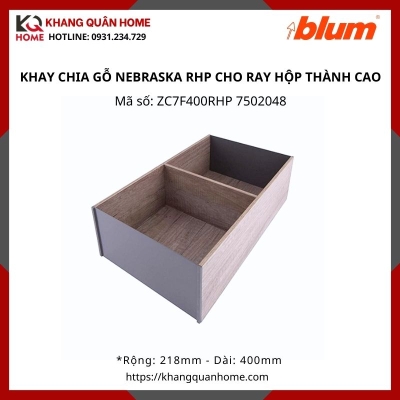 KHAY CHIA GỖ NEBRASKA RHP CHO RAY HỘP THÀNH CAO ZC7F400RHP 7502048