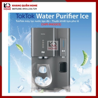 Cho thuê Máy lọc nước làm đá Toktok CHPI-M43 ICE- Hàn Quốc 