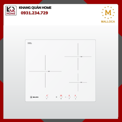 Bếp kính Malloca âm 3 từ MI 593 WN
