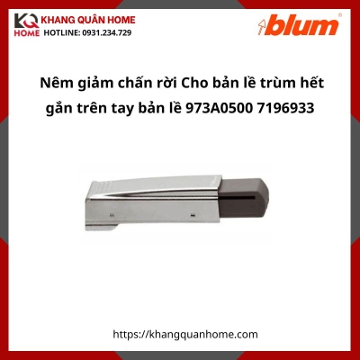 Nêm giảm chấn rời Cho bản lề trùm hết gắn trên tay bản lề 973A0500 7196933