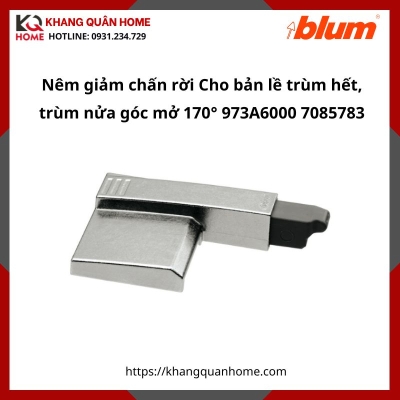 Nêm giảm chấn rời  Cho bản lề trùm hết, trùm nửa góc mở 170°  973A6000 7085783