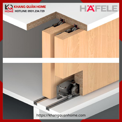 Phụ Kiện Cửa Trượt Tủ Áo Slido F-Line18 50A Hafele 401.30.016