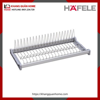 Khay úp chén, Giá úp dọc, inox, 600mm Hafele 544.01.007