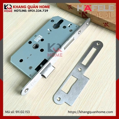 Thân Khóa Lưỡi Gà & Chốt Chết E55/72A Hafele 911.02.153