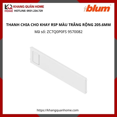 THANH CHIA CHO KHAY RSP MÀU TRẮNG RỘNG 205.6MM ZC7Q0P0FS 9570082