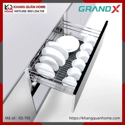 GIÁ BÁT ĐĨA GRANDX 700MM NAN DẸT XD.70S