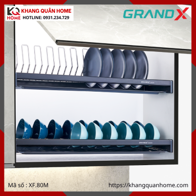 GIÁ BÁT ĐĨA CỐ ĐỊNH GRANDX 800MM NAN OVAL SUS304 XF.80M