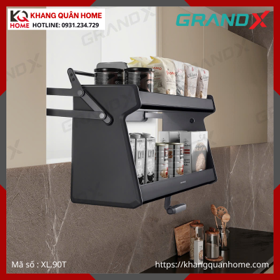 GIÁ NÂNG HẠ 2 TẦNG GRANDX TITANIUM 900MM XL.90T