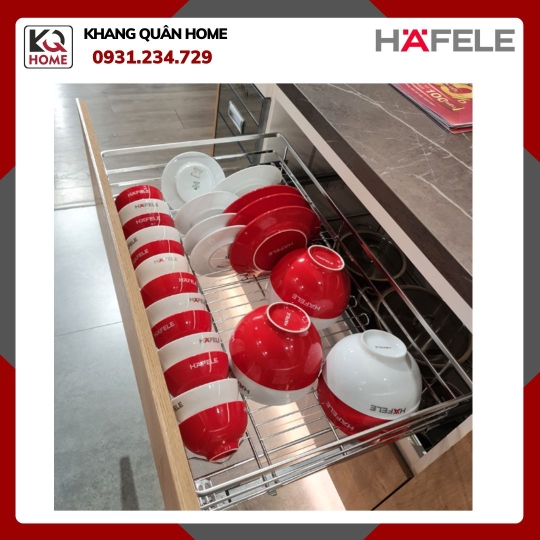 Rổ Đựng Chén Đĩa Cappella 800mm Hafele 549.08.153