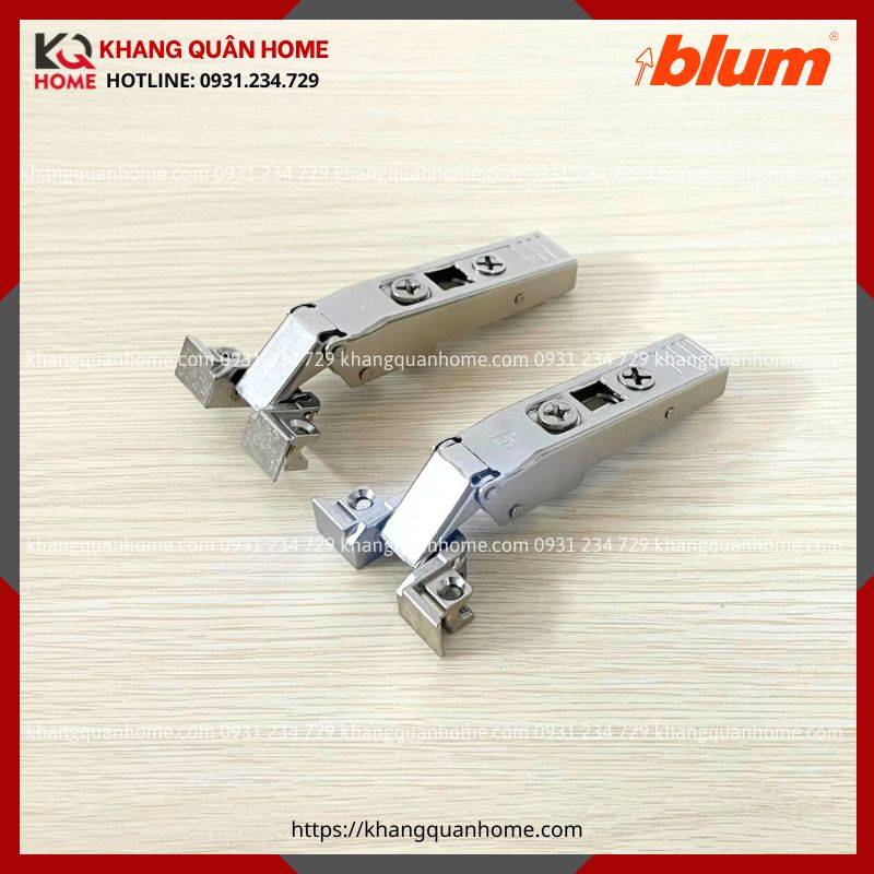 BỘ BẢN LỀ BLUM HF TOP CHO KHUNG NHÔM HẸP 19-21MM 78Z550AT11 8923153