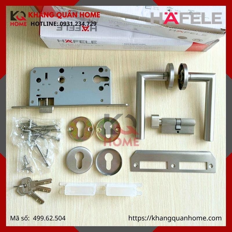 BỘ KHÓA CỬA HAFELE DIY 499.62.504