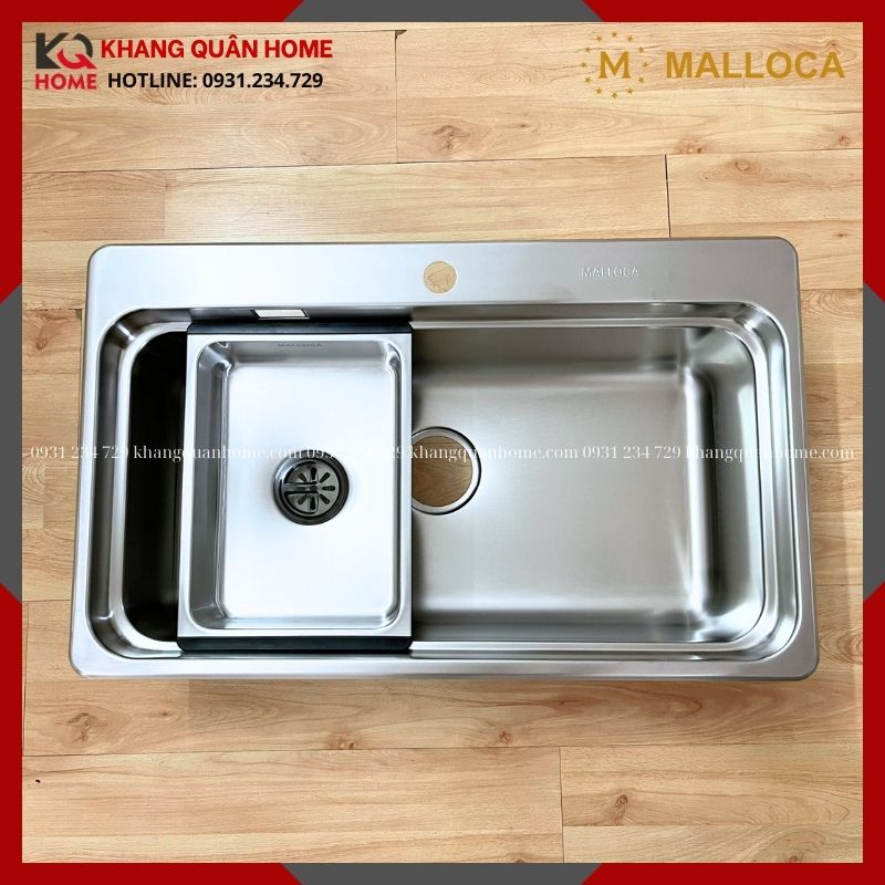 Hình Thực Tế Chậu rửa chén Malloca MS 1022D