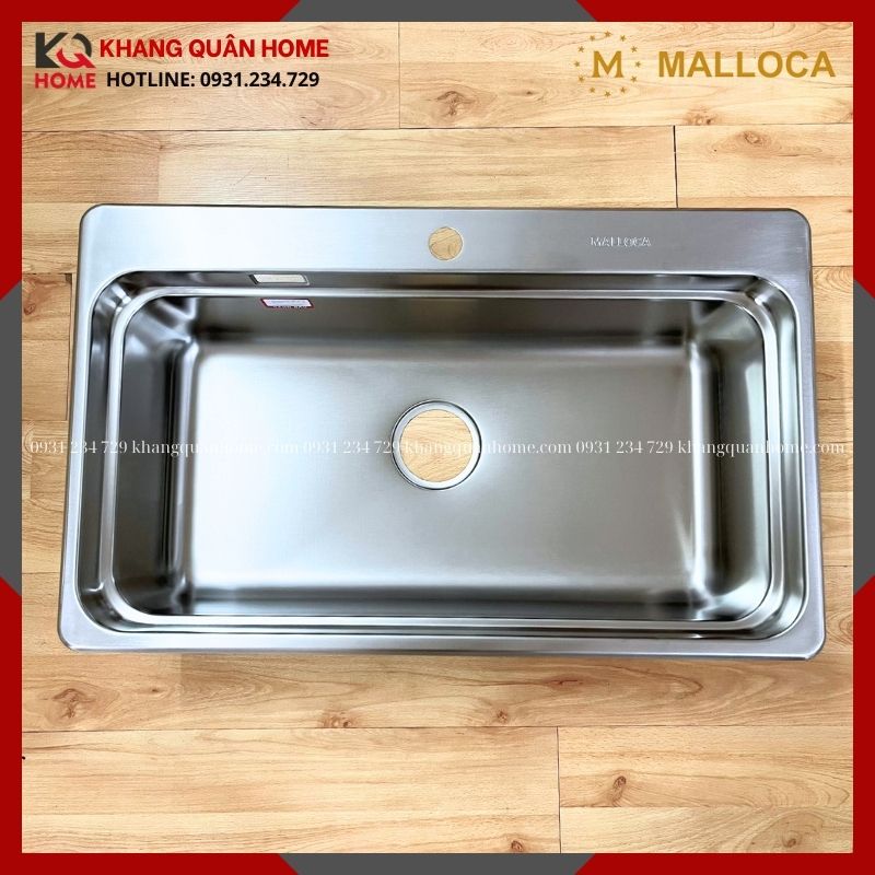 Hình Thực Tế Chậu rửa chén Malloca MS 1022D