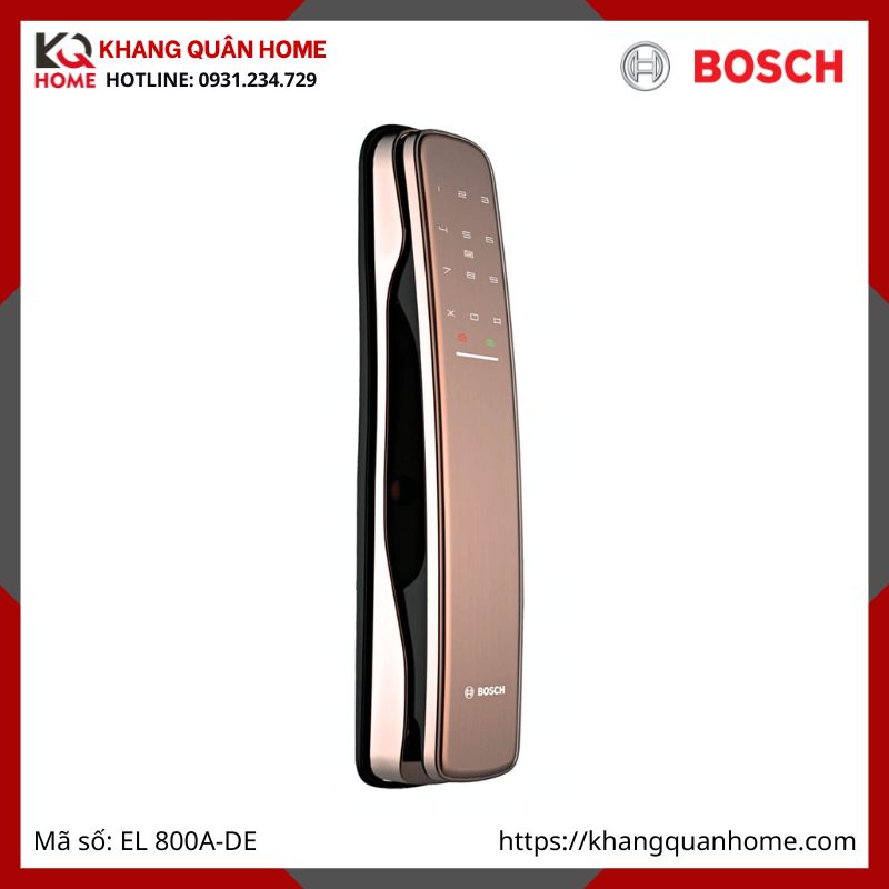 Khóa điện tử  Bosch EL 800A-DE Màu Vàng Hổ Phách