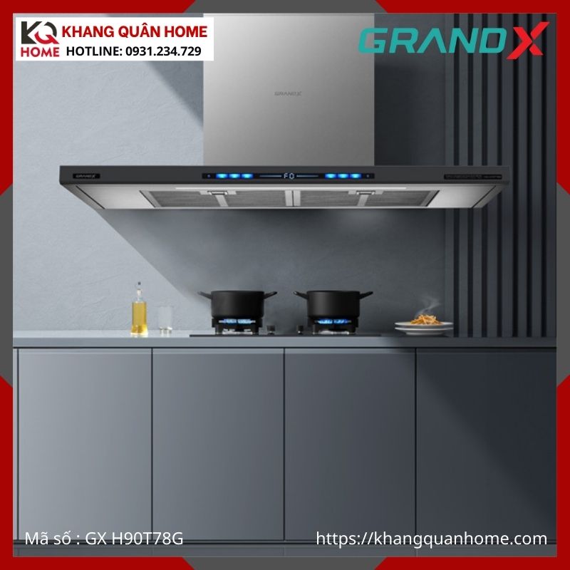 MÁY HÚT MÙI GRANDX 900MM GX H90T78G