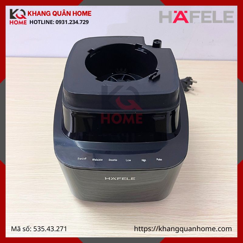 Hình thực tế Máy Xay Sinh Tố Chân Không Hafele BR230-19E00 535.43.271 