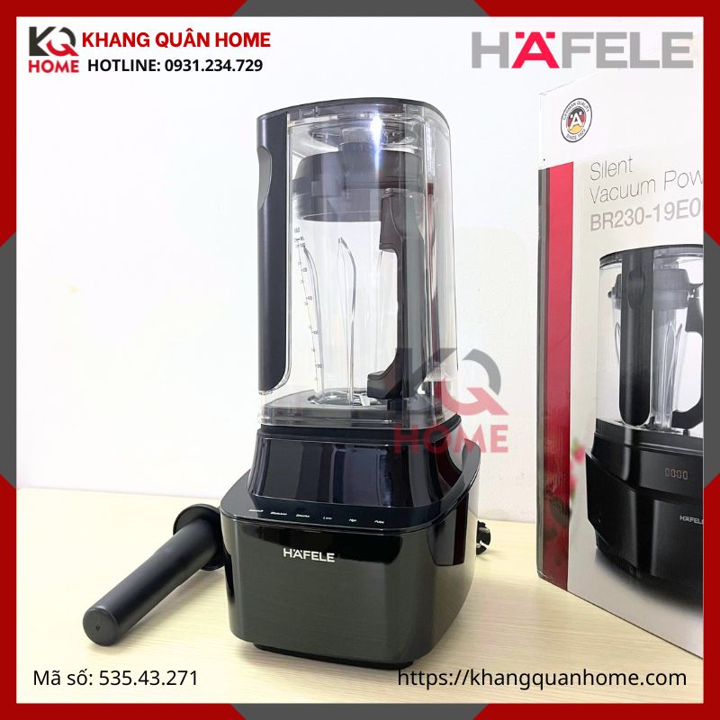 Hình thực tế Máy Xay Sinh Tố Chân Không Hafele BR230-19E00 535.43.271 