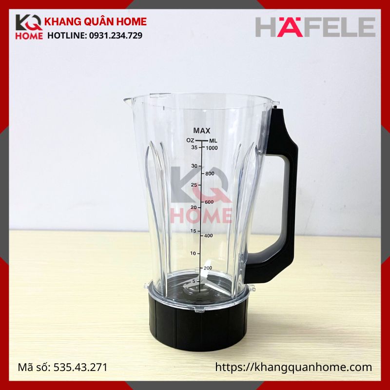 Hình thực tế Máy Xay Sinh Tố Chân Không Hafele BR230-19E00 535.43.271 