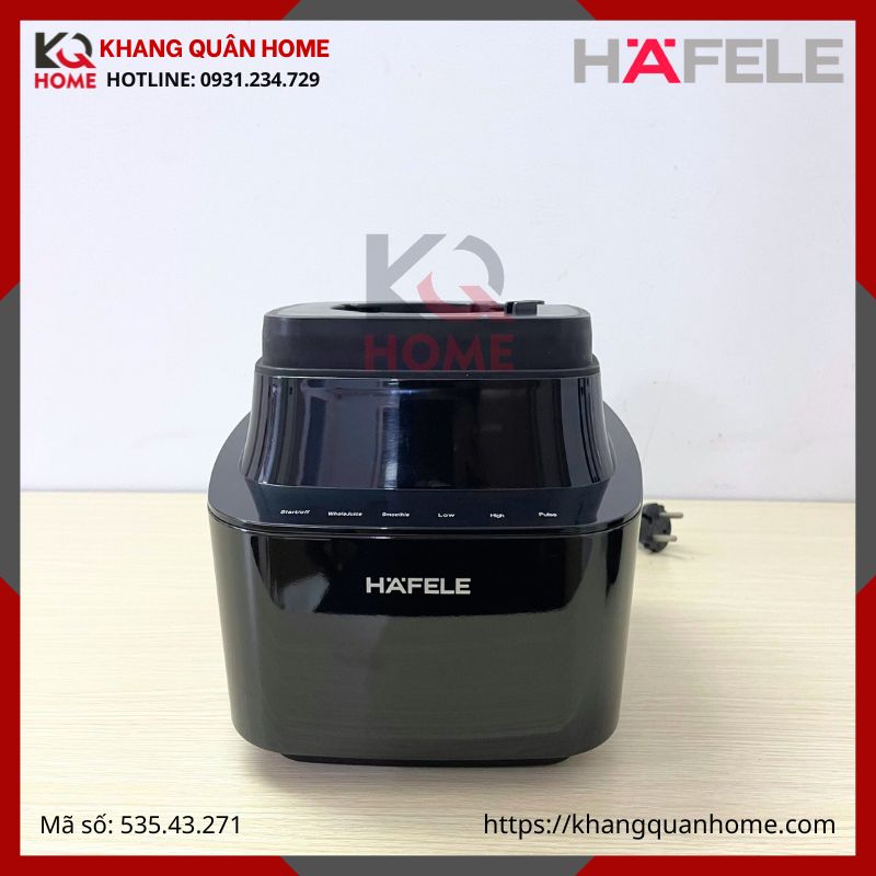 Hình thực tế Máy Xay Sinh Tố Chân Không Hafele BR230-19E00 535.43.271 