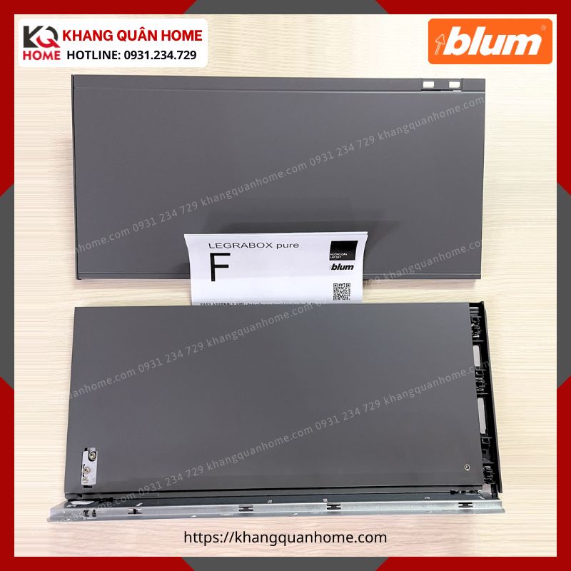 RAY HỘP BLUM LEGRABOX F 241MM XÁM LEGRABOX pure F 8681353