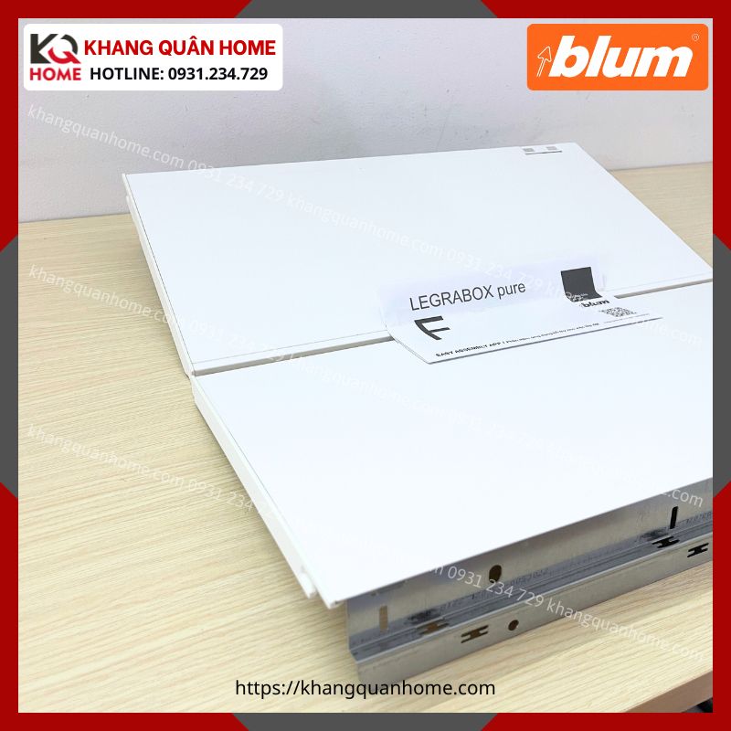 RAY HỘP BLUM LEGRABOX F MÀU TRẮNG 1471608 