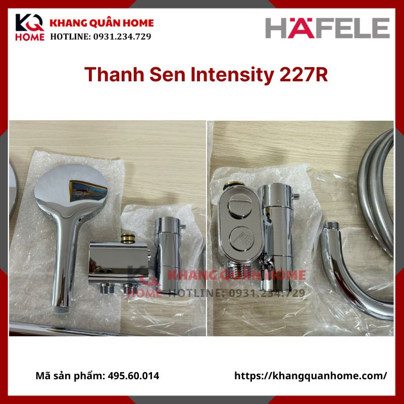 Thanh sen tắm Hafele kết hợp Intensity 495.60.104 