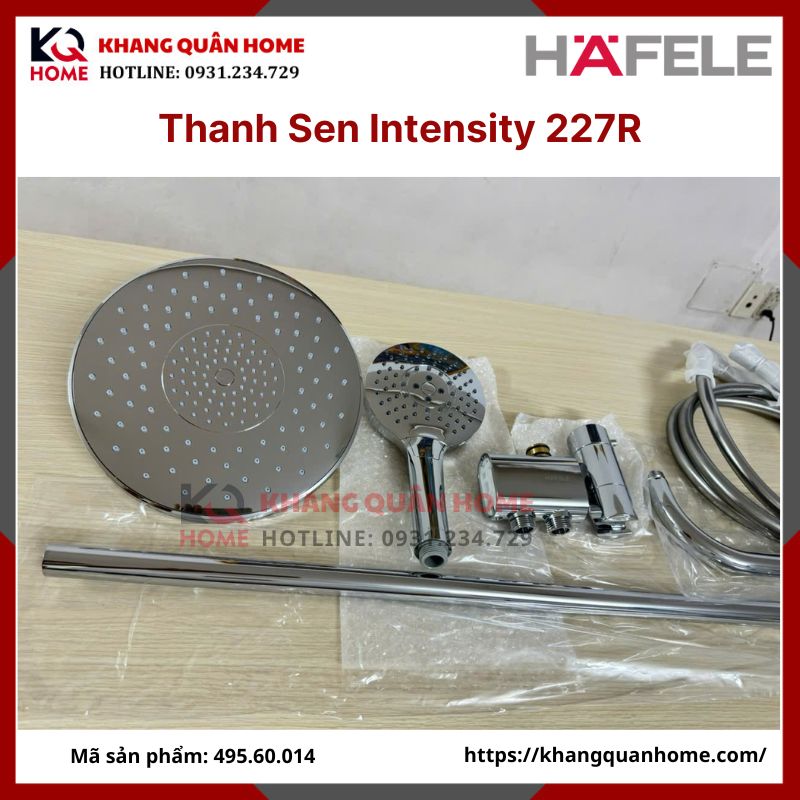 Thanh sen tắm Hafele kết hợp Intensity 495.60.104 