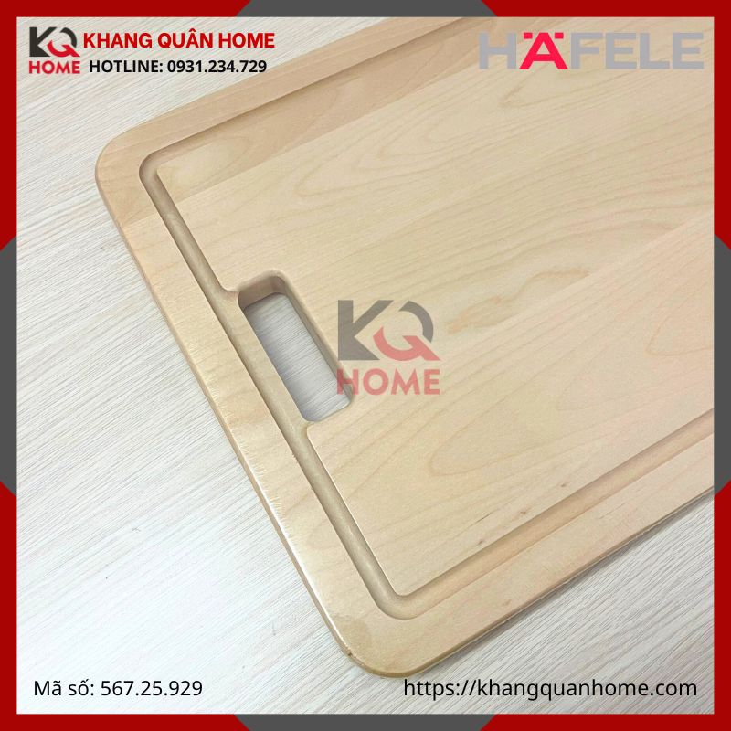 Thớt gỗ Hafele 420x320x25mm 567.25.929