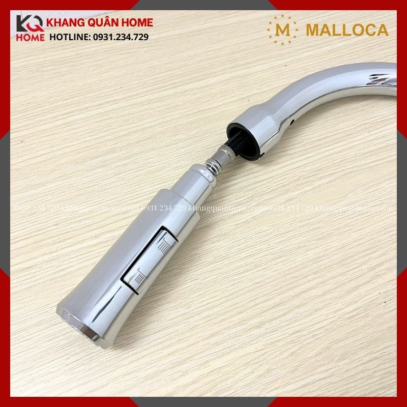 Hình Thực Tế Vòi rửa chén Malloca K94C