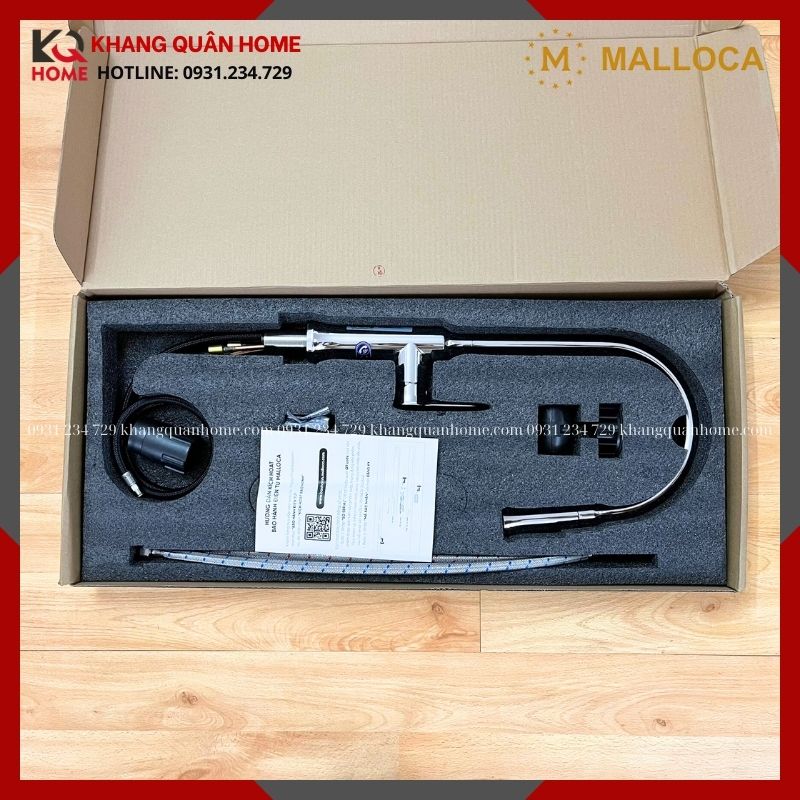 Vòi rửa chén Malloca K94C