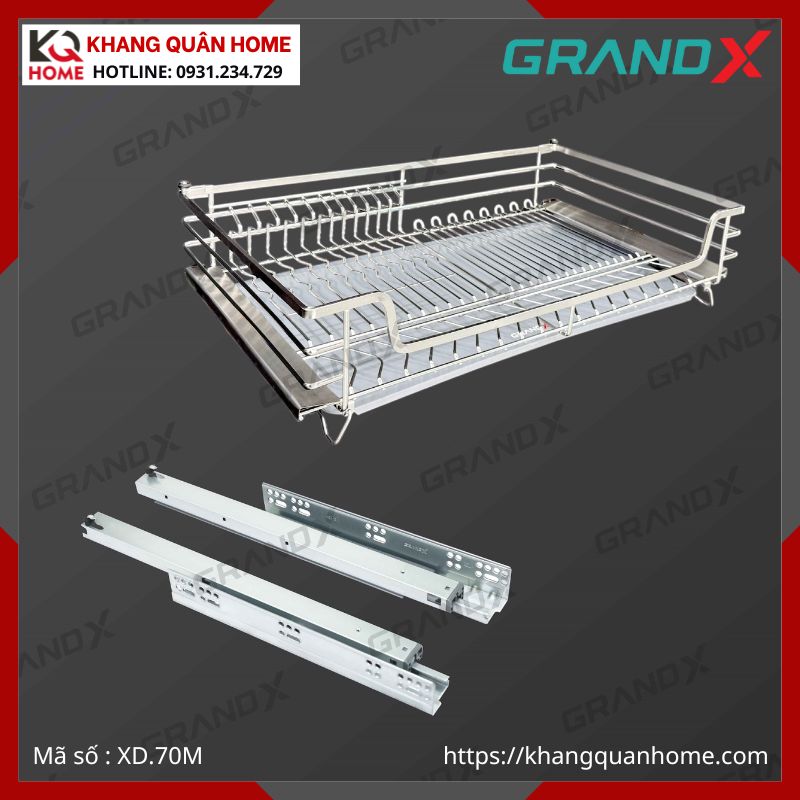 GIÁ BÁT ĐĨA GRANDX 700MM NAN OVAL XD.70M