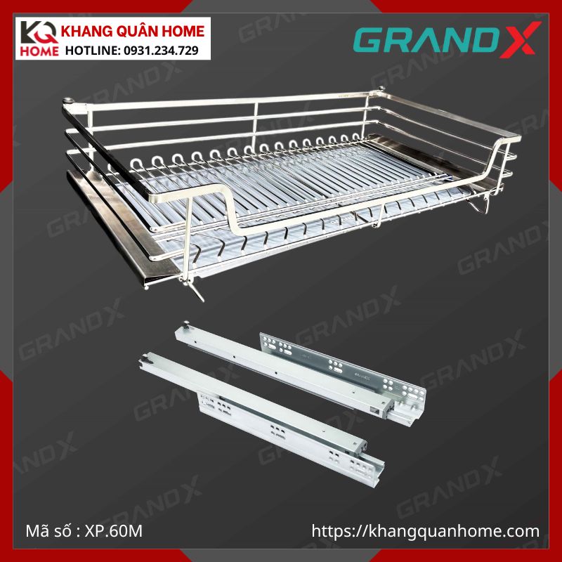 GIÁ XOONG NỒI GRANDX 600MM NAN OVAL XP.60M