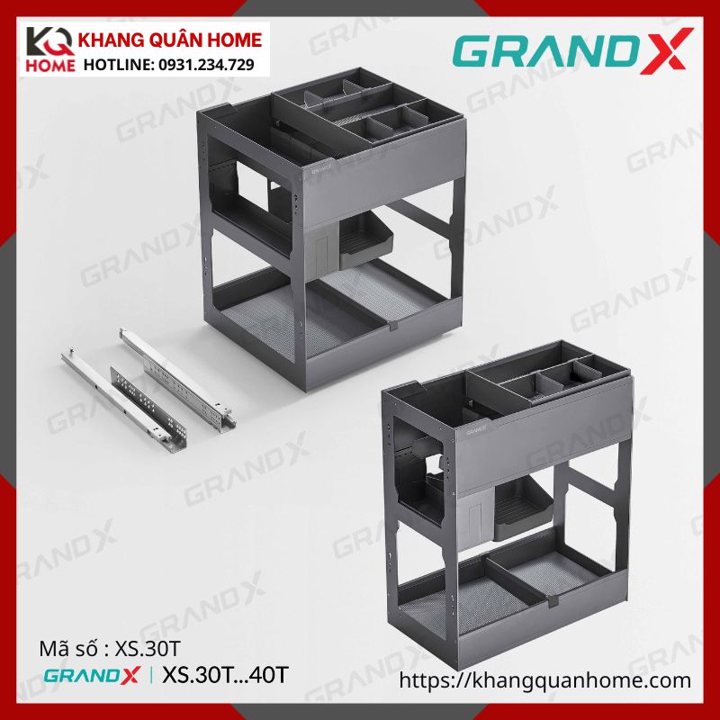 GIÁ GIA VỊ TITANIUM GRANDX 300MM XS.30T